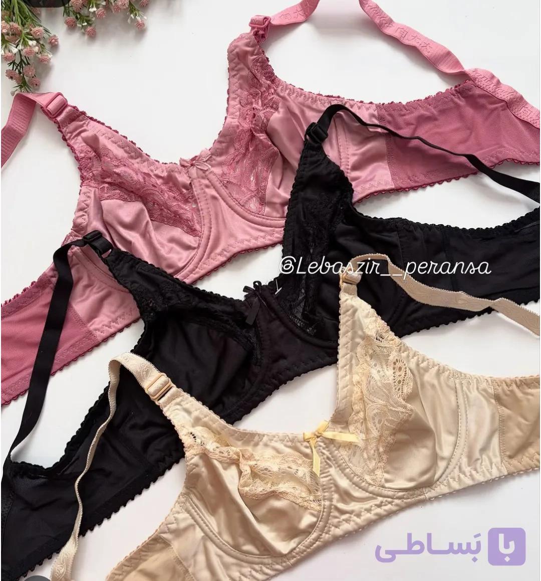 سوتین پرلون فنردار زیرنخ