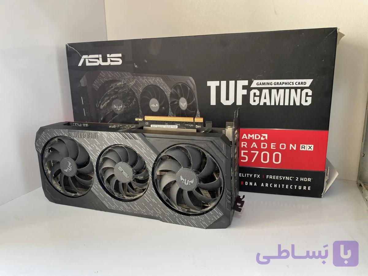 کارت گرافیک ایسوس مدل TUF 3-RX5700-O8G-EVO-GAMING حافظه ۸ گیگابایت