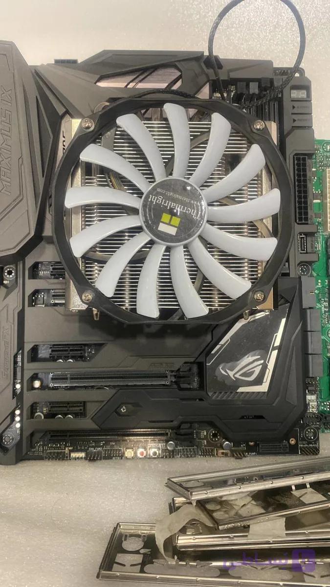 مادربرد maximus code motherboard با cpu i5 7400 — تصویر 1