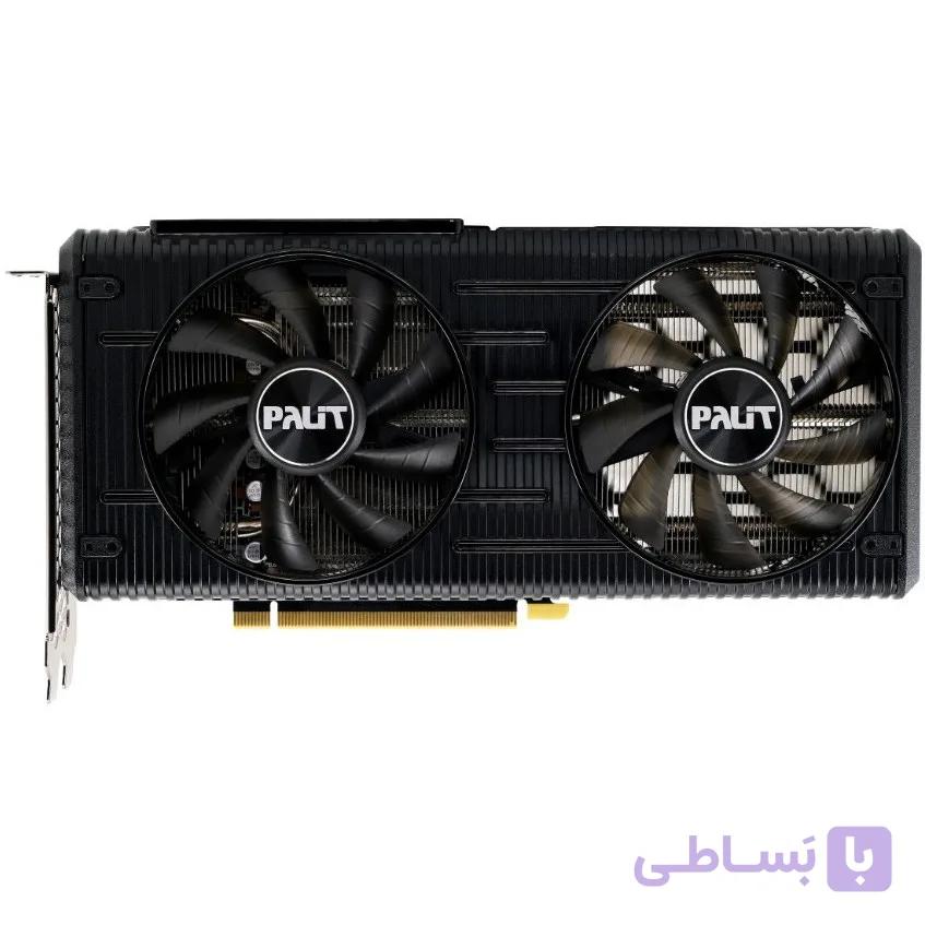 کارت گرافیک پلیت مدل RTX 3060 DUAL حافظه 12 گیگابایت استوک — تصویر 1