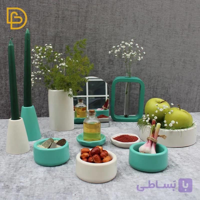 هفتسین سفید آبی میکس 0116 — تصویر 1