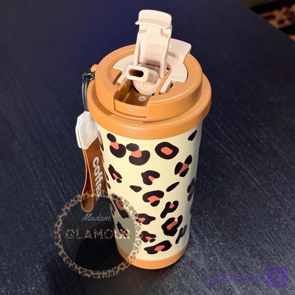 ماگ پلنگی طرح coffee — تصویر 1