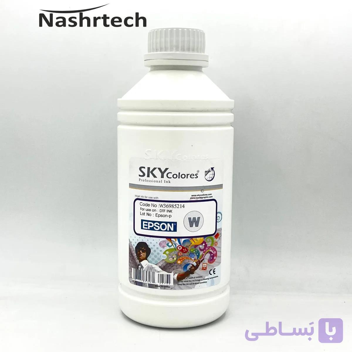 جوهر سفید لیتری DTF اپسون اسکای کالر
