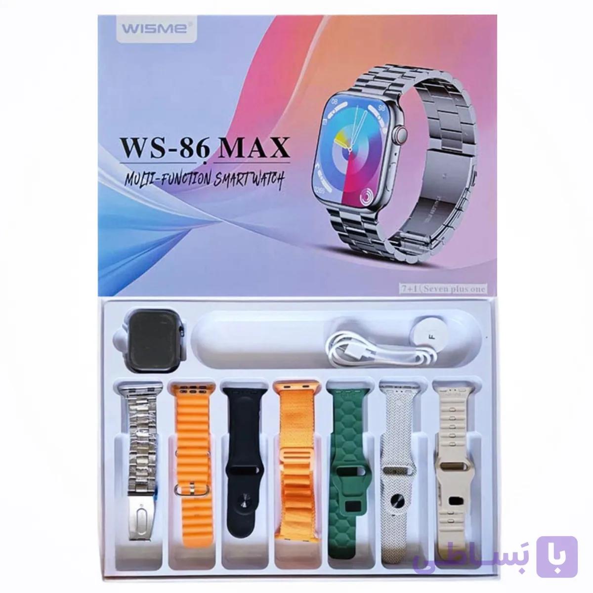 ساعت هوشمند مدل ws86max
