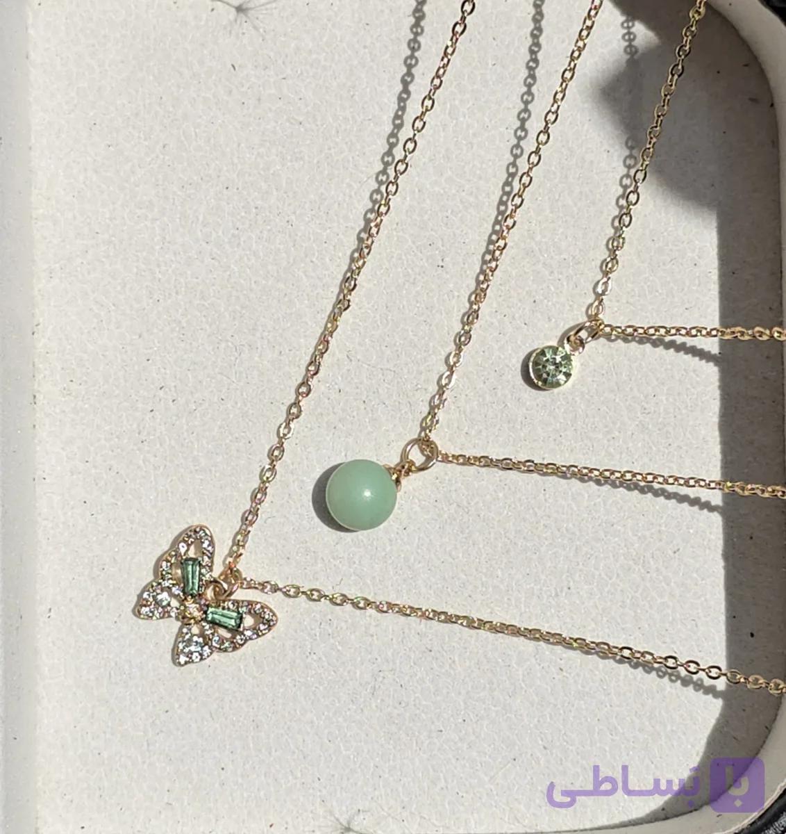 گردنبند سبز