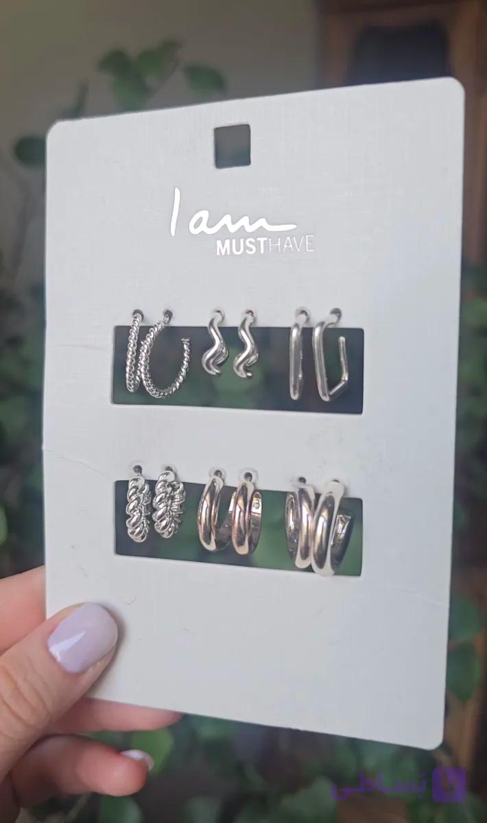 پک گوشواره ۶ تایی