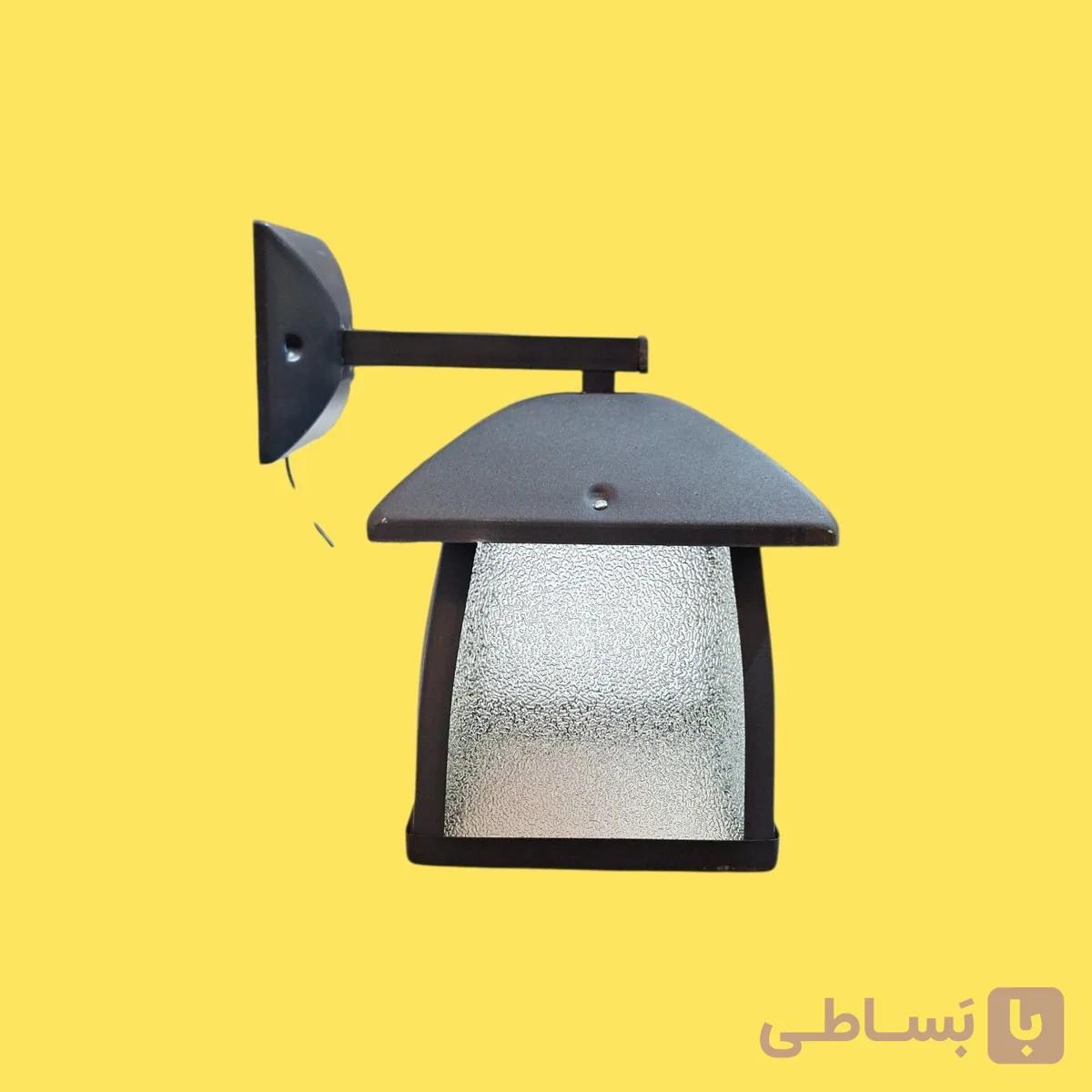 چراغ حیاطی دیواری شعاع مدل ارین فلزی — تصویر 1
