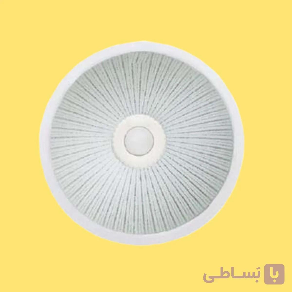 چراغ سقفی سنسودار شیشه فلزی — تصویر 1