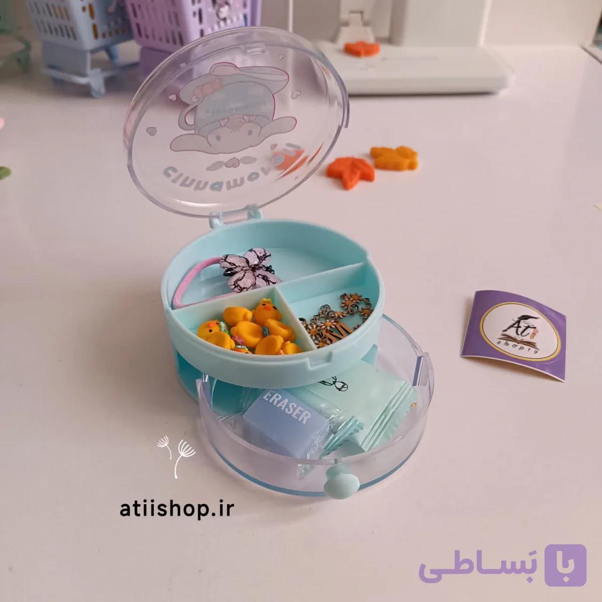 باکس رومیزی گرد وارداتی — تصویر 1