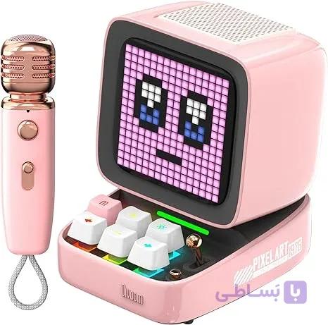 اسپیکر بلوتوثی قابل حمل دیووم مدل DITOO MIC Pink — تصویر 1