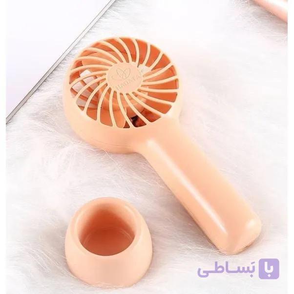پنکه همراه پنکه دستی مدل hadata f8 — تصویر 1