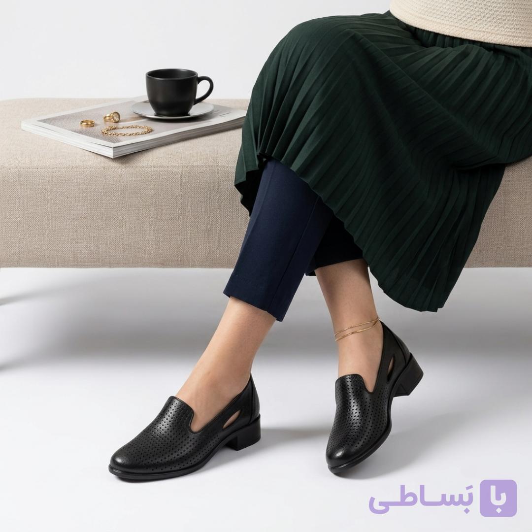 کفش تابستانی طبی زنانه مدل ویستا اداری — تصویر 1