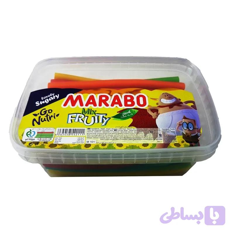 پاستیل مدادی چند میوه مارابو مقدار 900گرم