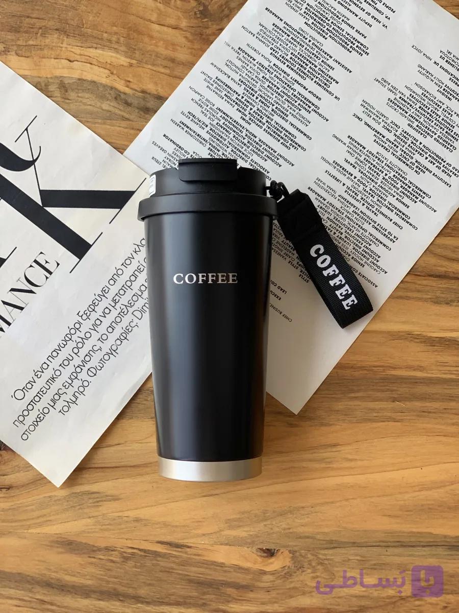 تراول ماگ coffeeمشکیT122 — تصویر 1