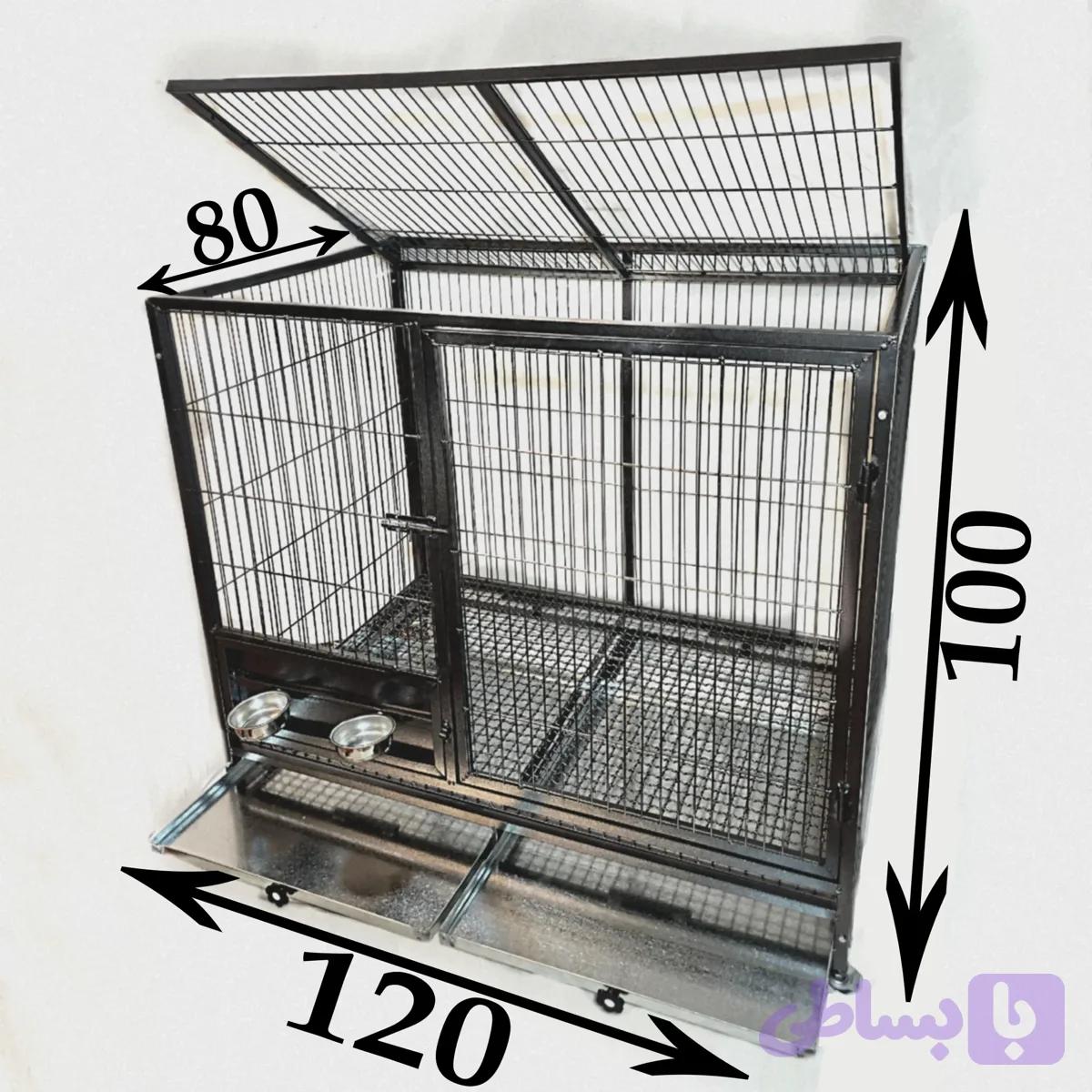 قفس تاشو سگ و گربه مدل 120P