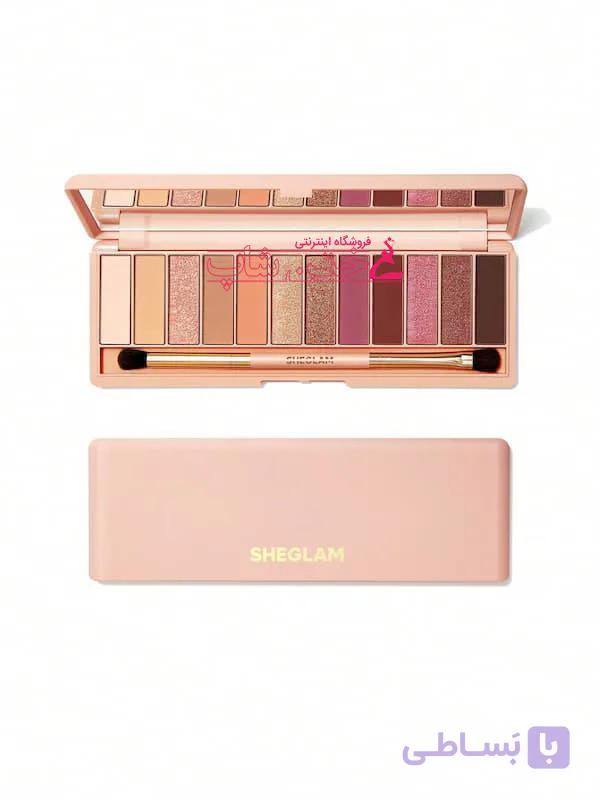 شیگلم پالت سایه 12رنگ بری sheglam berry eyeshadow palette — تصویر 1