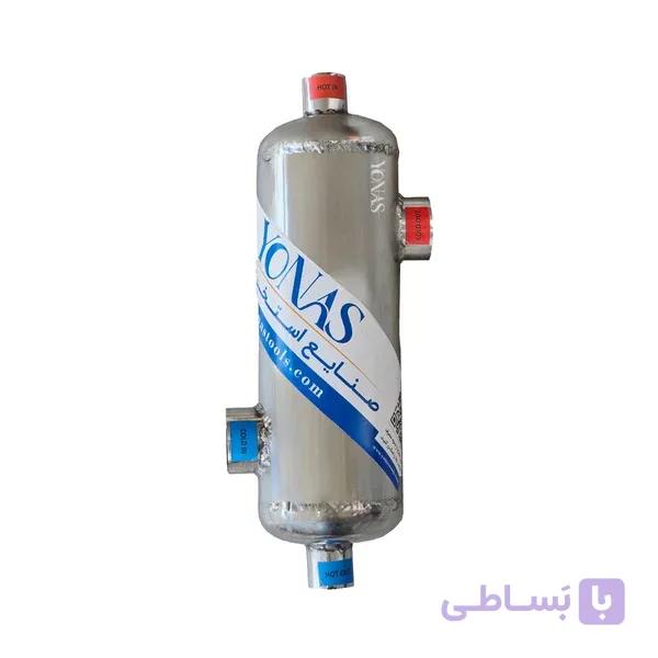 مبدل حرارتی تمام استیل 18 فوت مناسب استخر و جکوزی — تصویر 1