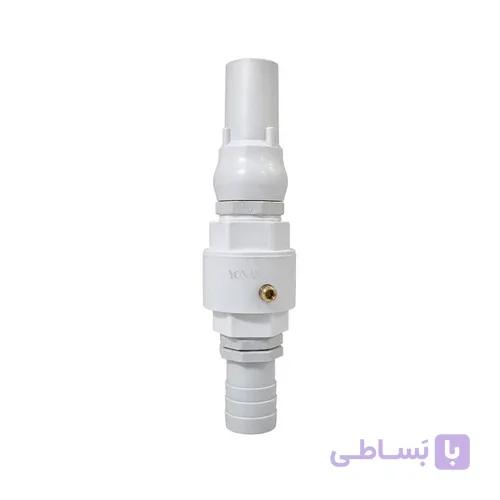 کیت هواگیری اتومات جارو استخری با سوپاپ فنری پلاستیکی — تصویر 1