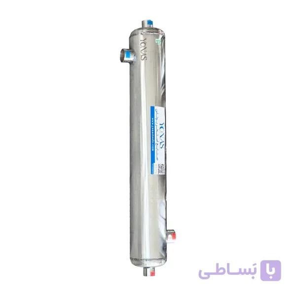 مبدل حرارتی تمام استیل 120 فوت مناسب استخر و جکوزی — تصویر 1