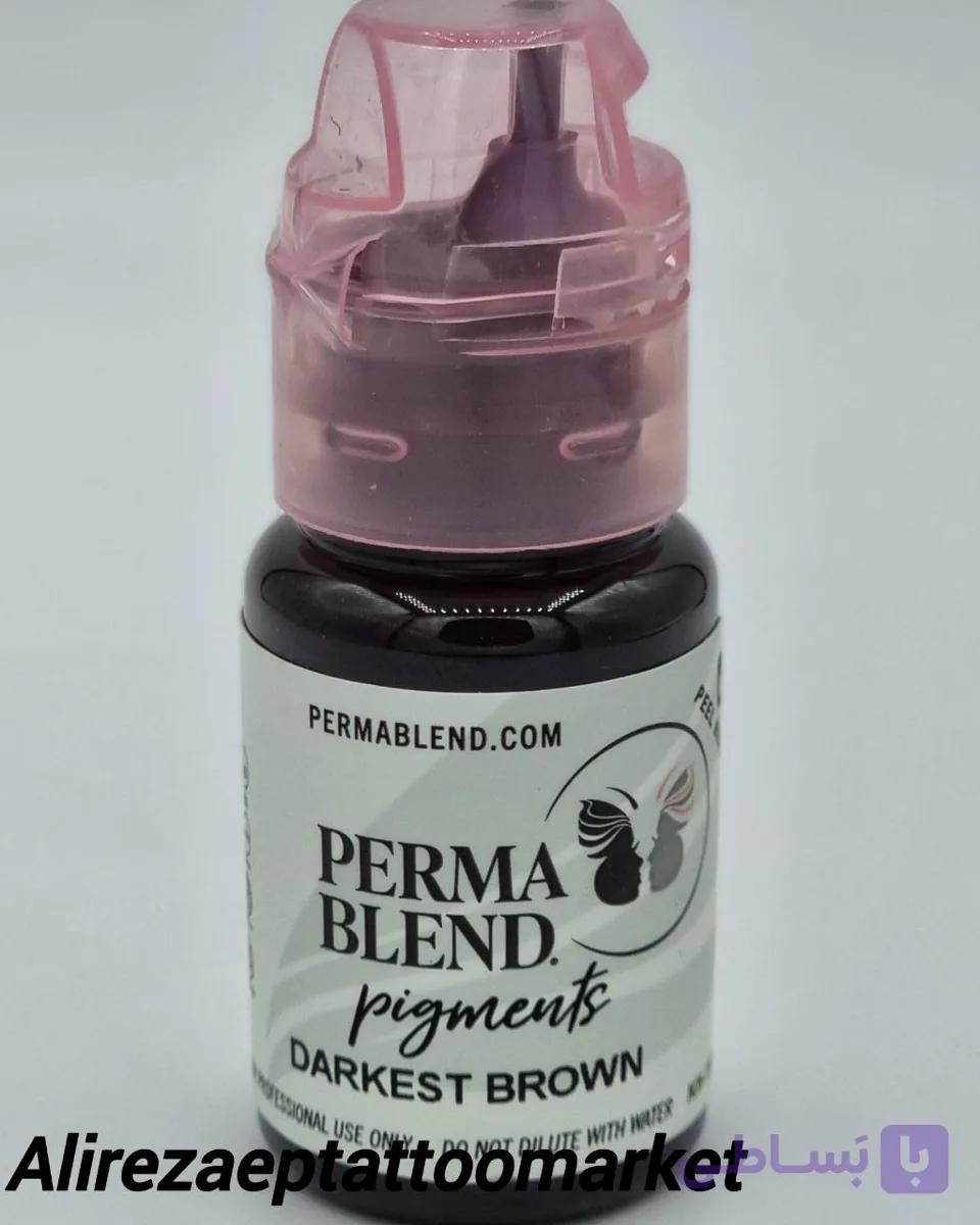 رنگ DARKEST BROWN