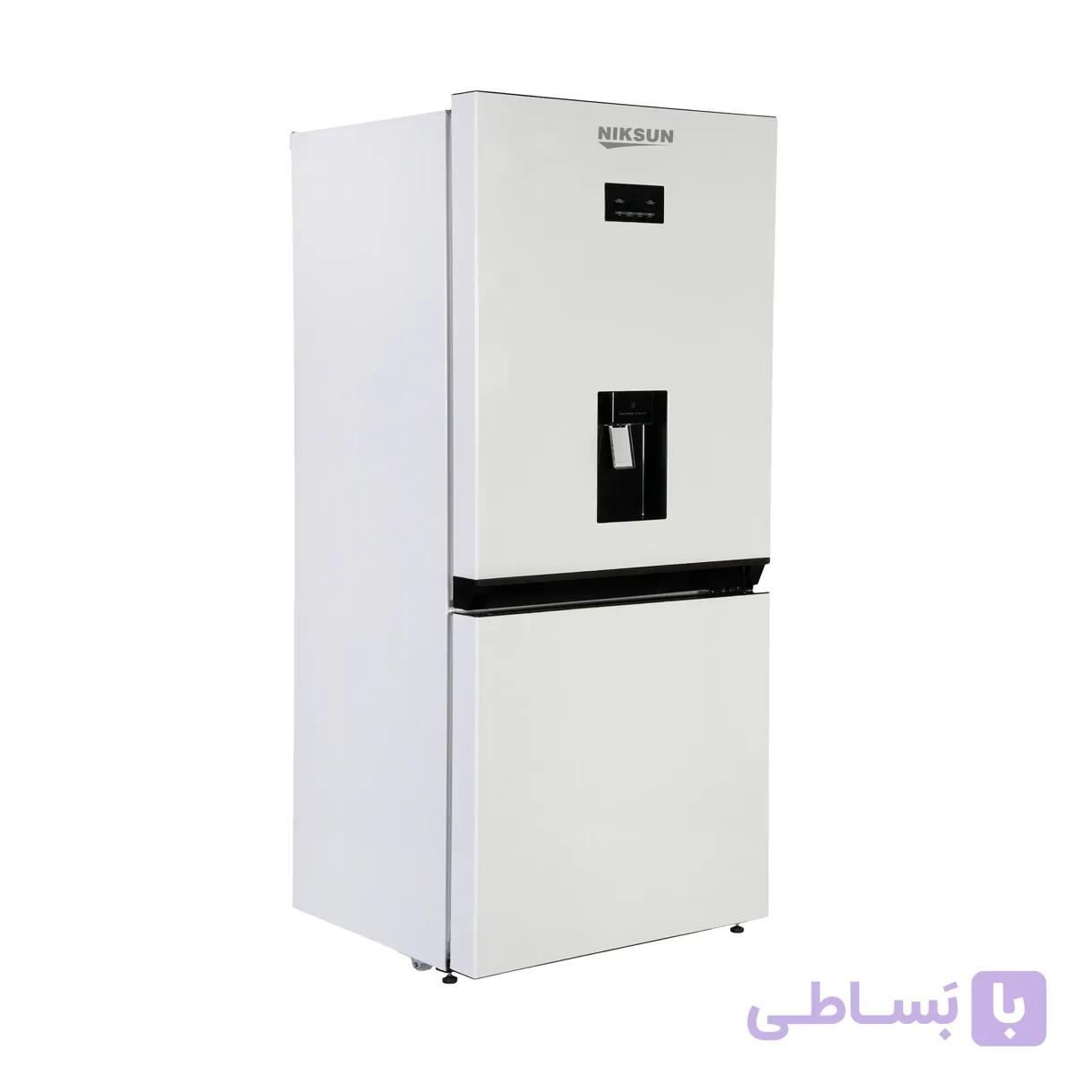یخچال فریزر نیکسان مدل NB8420N ظرفیت با یخساز و آبریز اتومات — تصویر 1