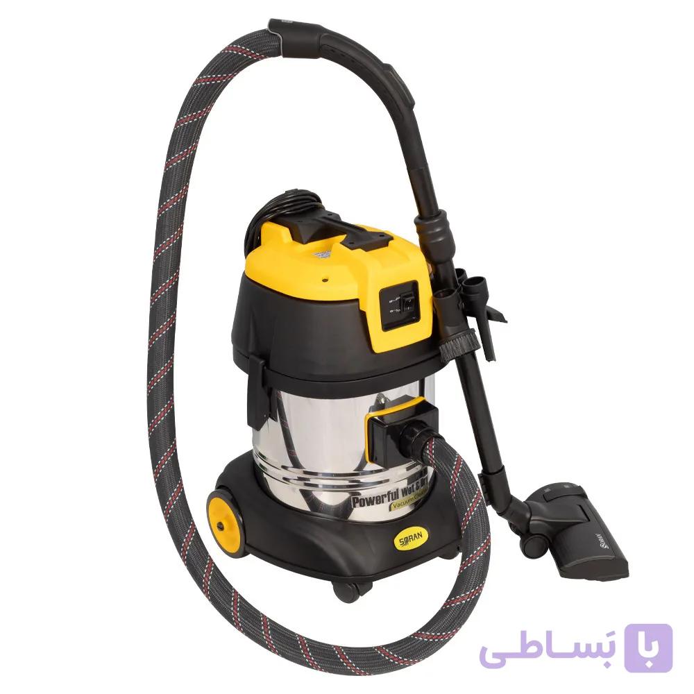 جاروبرقی تک موتوره آب و خاک سوران SORAN S 5000 — تصویر 1