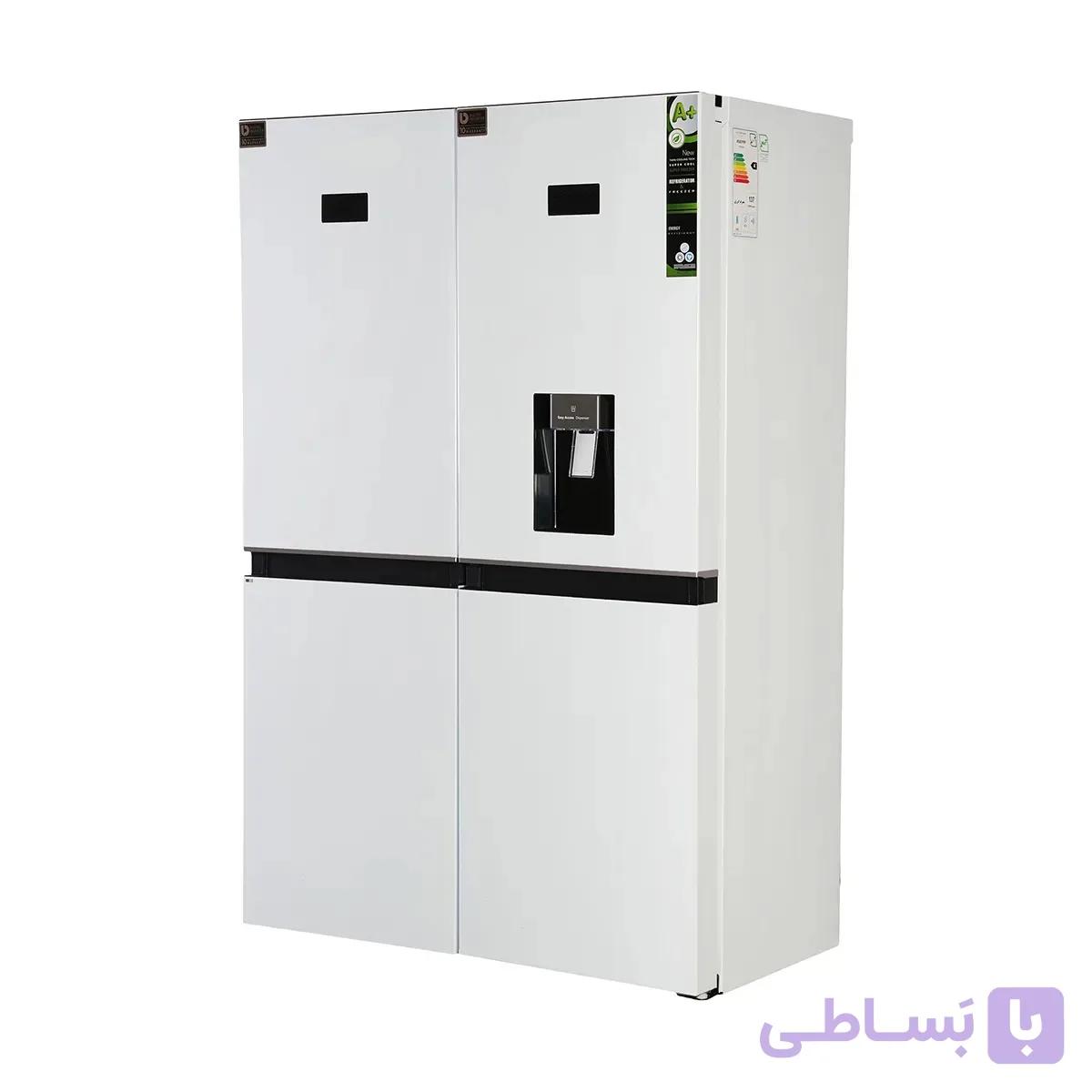 یخچال فریزر دوقلو نیکسان مدل NR6040 با آبسردکن اتوماتیک و انرژی A+ — تصویر 1