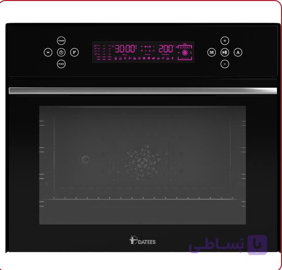 فر رومیزی داتیس مدل DT-736 مشکی — تصویر 1