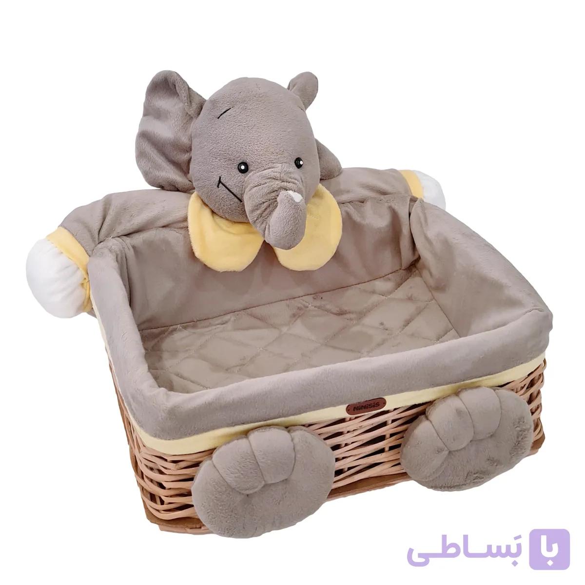 سبد وسایل کودک نی نی سیس مدل فیل — تصویر 1