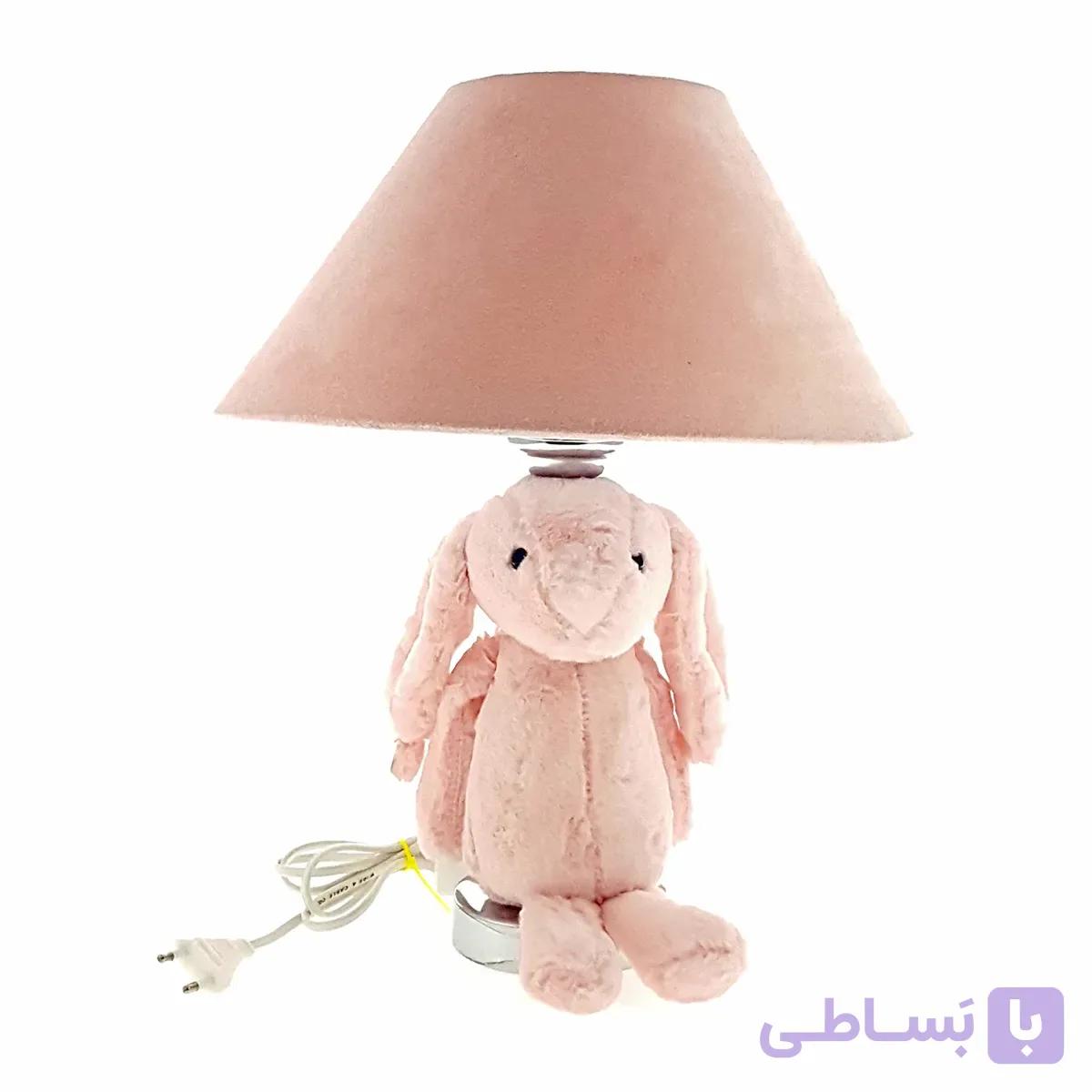 آباژور اتاق کودک طرح خرگوش جلی کت — تصویر 1