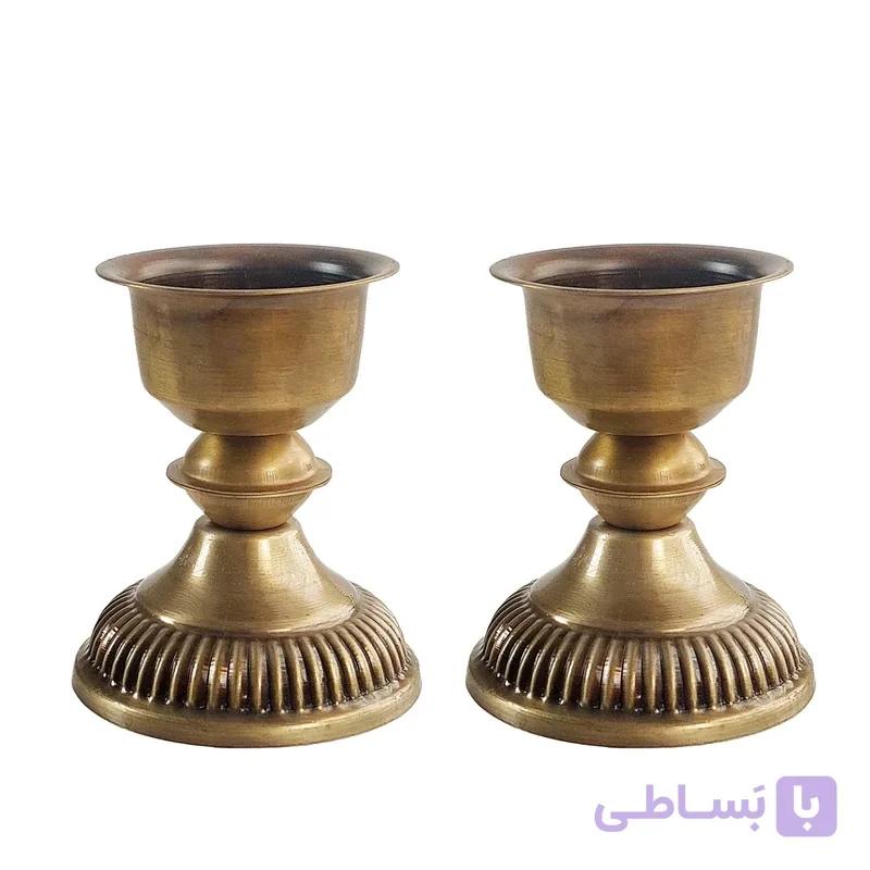 جاشمعی مدل تاج‌الدوله مجموعه 2 عددی — تصویر 1