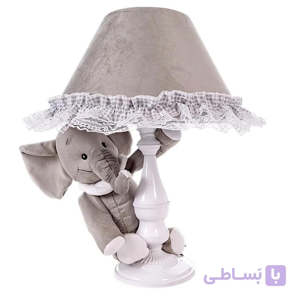 آباژور رومیزی کودک نی نی سیس طرح فیل ماموت — تصویر 1