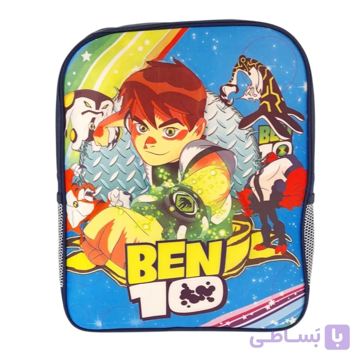 کوله پشتی بچگانه طرح بن تن BEN10 مدل (اقتصادی) کد ECO-BEN10 — تصویر 1