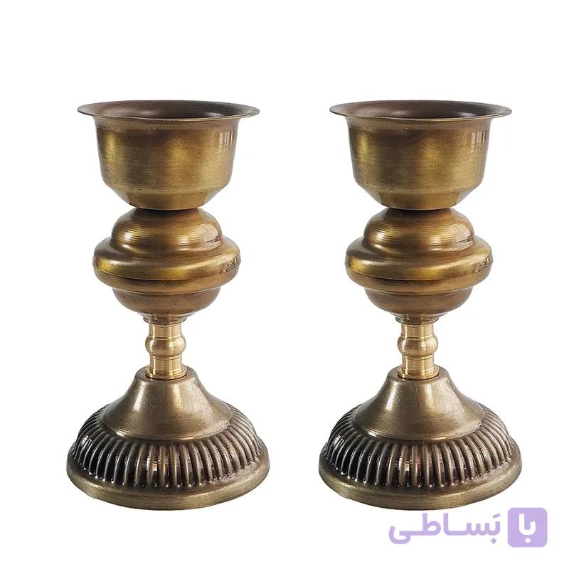 جاشمعی مدل فخرالتاج مجموعه 2 عددی — تصویر 1
