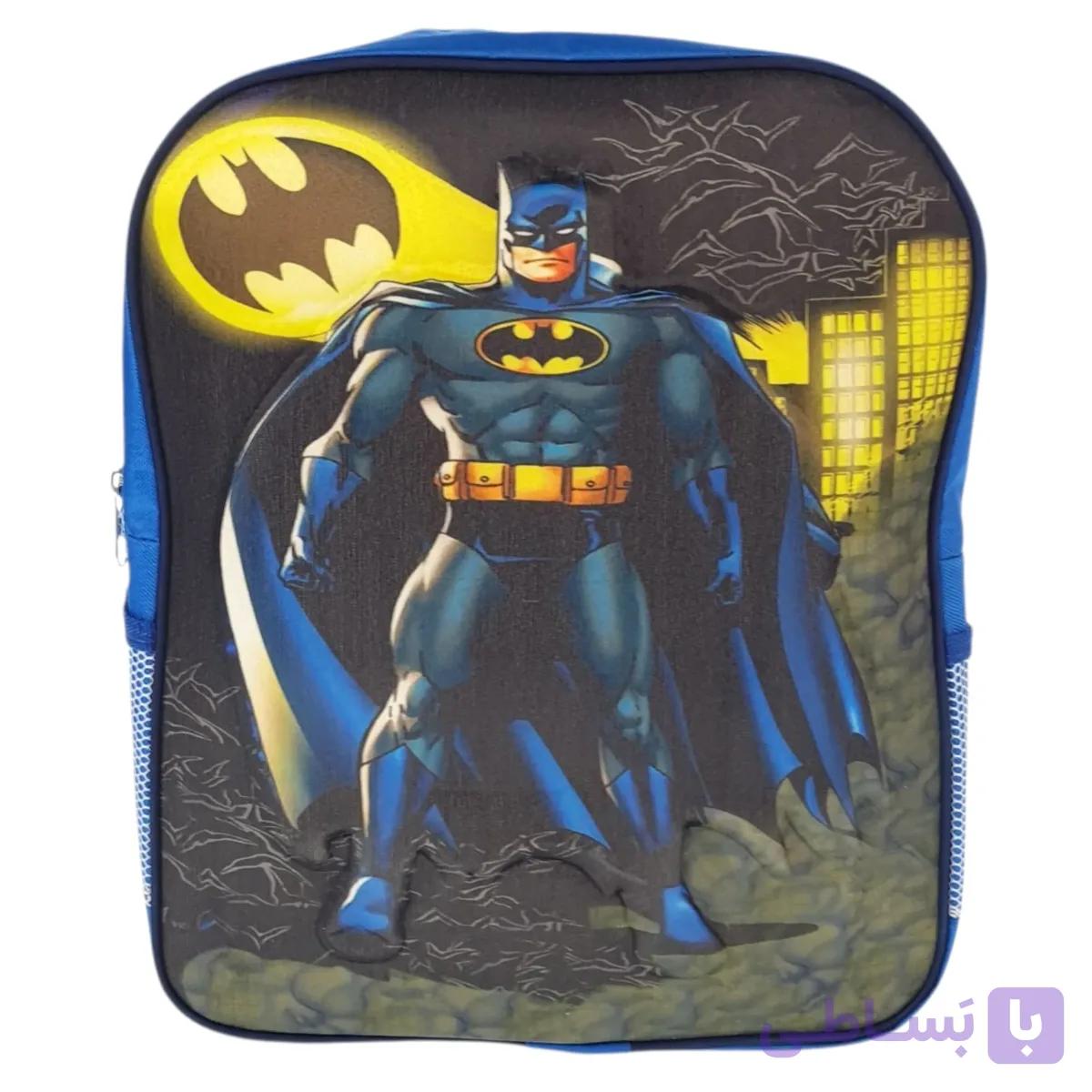 کوله پشتی بچگانه طرح بتمن BATMAN مدل (اقتصادی) کد ECO-BTMAN — تصویر 1