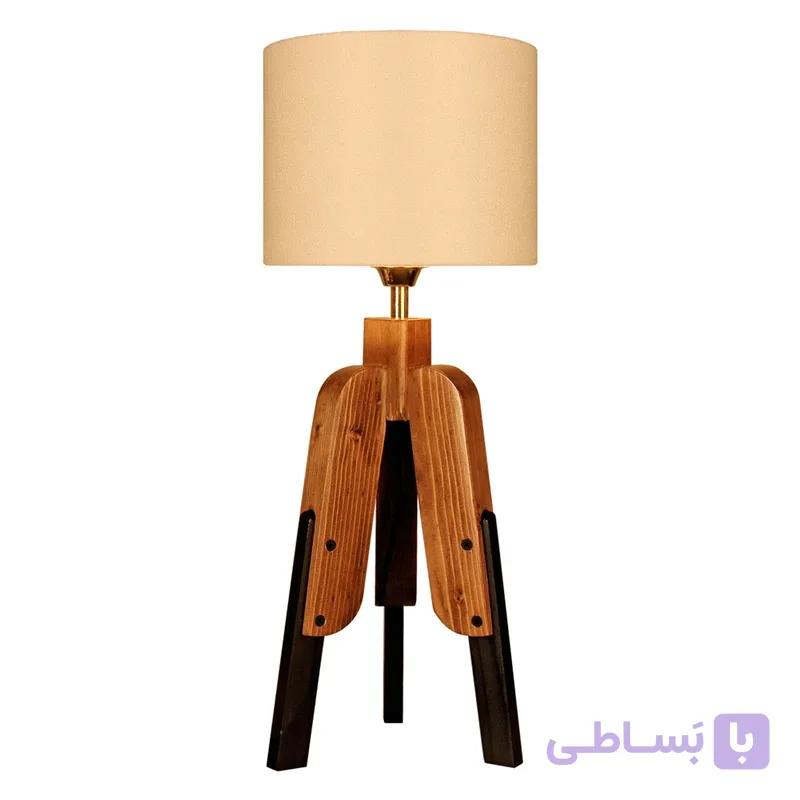 آباژور رومیزی سه پایه چوبی N15s مسینا
