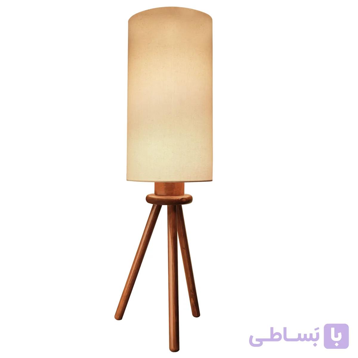 آباژور فانوسی سه پایه چوب N25