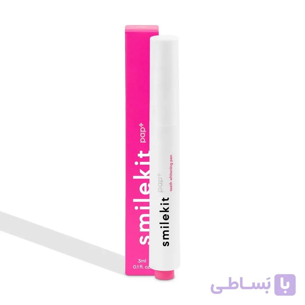 قلم سفیدکننده دندان با ژل PAP اسمایل کیت از بین برنده قدرتمند لکه دندان PAP Gel Teeth Whitening Pen – Powerful Stain Remover