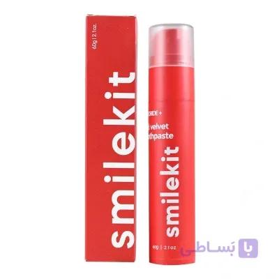 خمیر دندان Red velet اسمایل کیت Red velvet SmileKit toothpaste