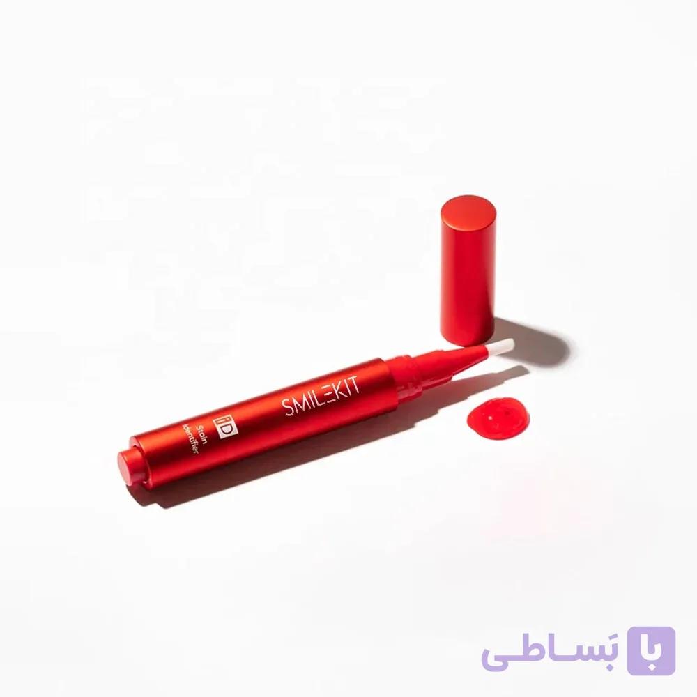 قلم سفیدکننده دندان اسمایل کیت قرمز Smile Kit Red Teeth Whitening Pen