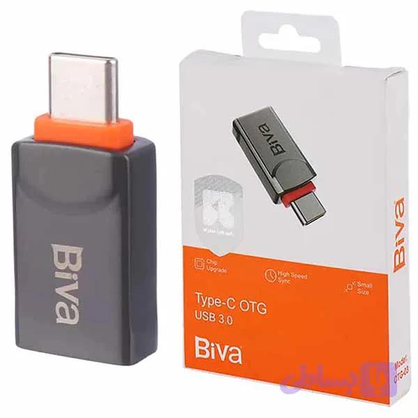 مبدل OTG بیوا Biva OTG-03 Type-C to USB3.0 — تصویر 1