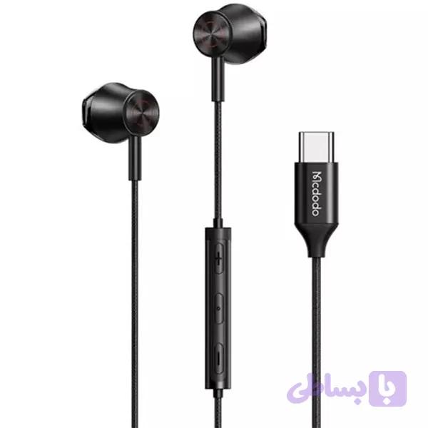 هندزفری سیمی Type-C مک دودو مدل Mcdodo HP-407 — تصویر 1