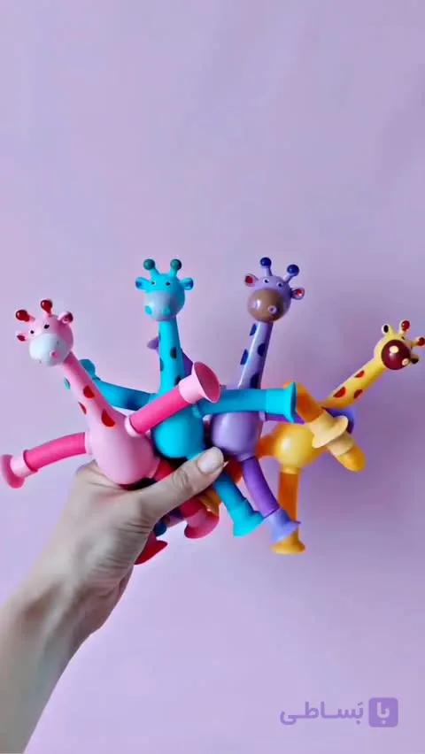 زرافه فنری چراغدار