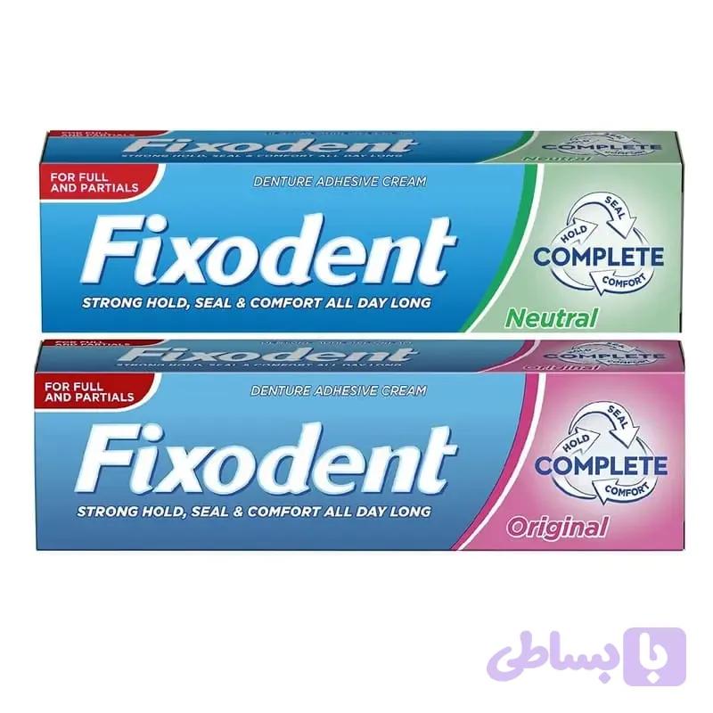 چسب دندان فیکسودنت