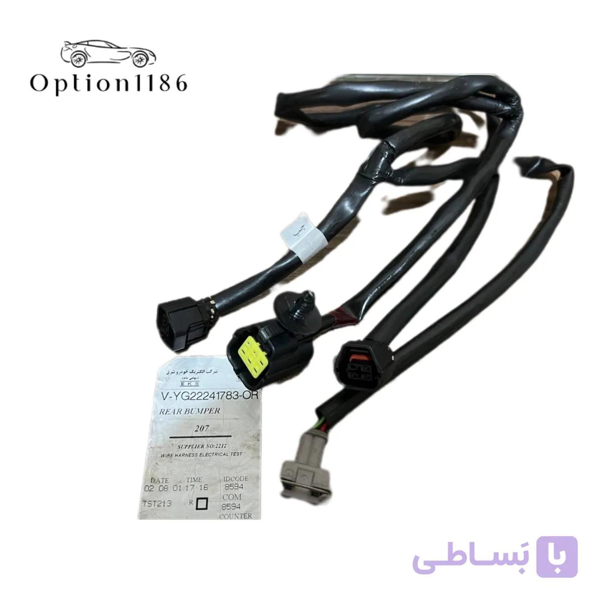 دسته سیم سنسور دنده عقب 206 207 سازه پویش مخصوص چشمی SPM — تصویر 1