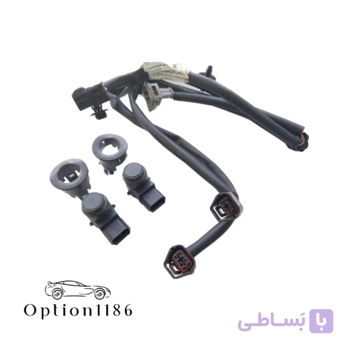 پک کامل سنسور دنده عقب سازه پویش spm با دسته سیم فابریک مخصوص206،207 — تصویر 1