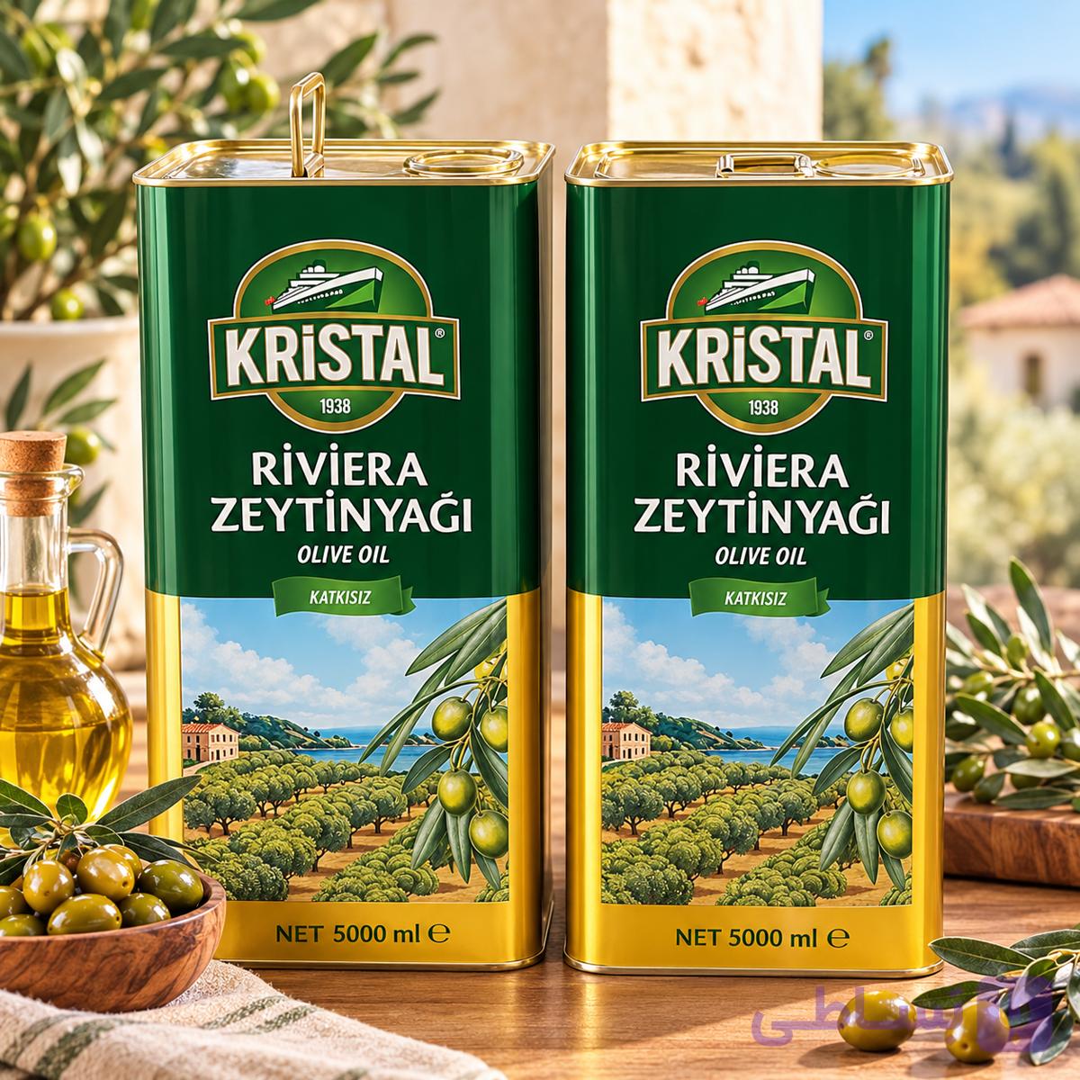 روغن زیتون کریستال ۵ لیتری بشرط اصالت محصول ترکیه