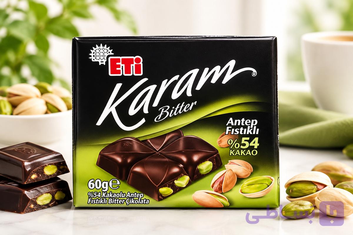 اتی کارام مغز پسته محصول ترکیه۷۰ گرمی54%