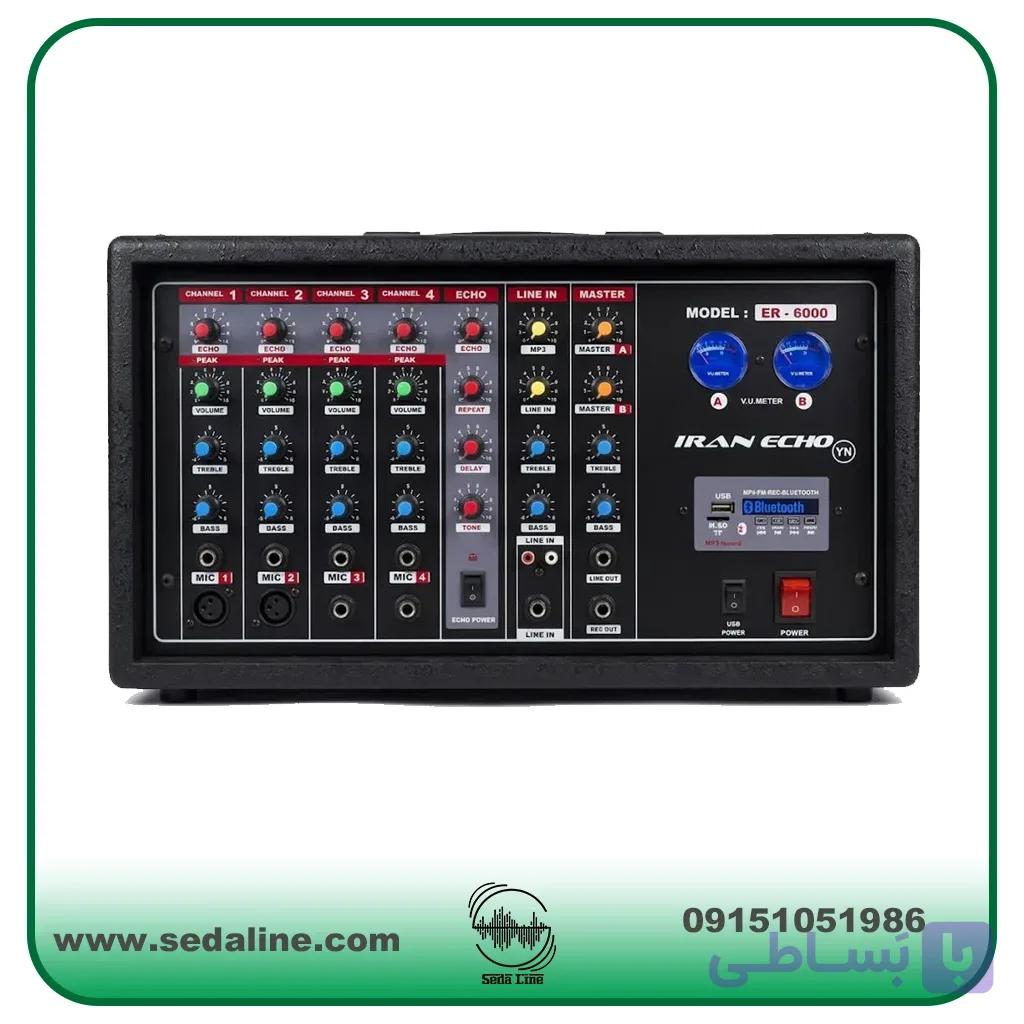 اکو آمپلی فایر روژان مدل RJ6000