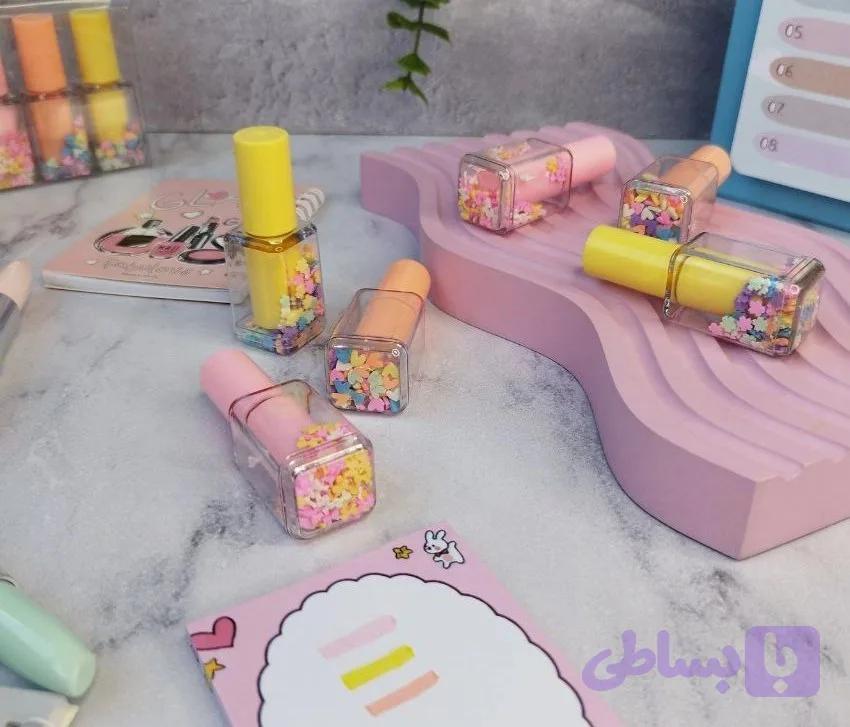 پک سه عددی هایلایتر طرح لاک